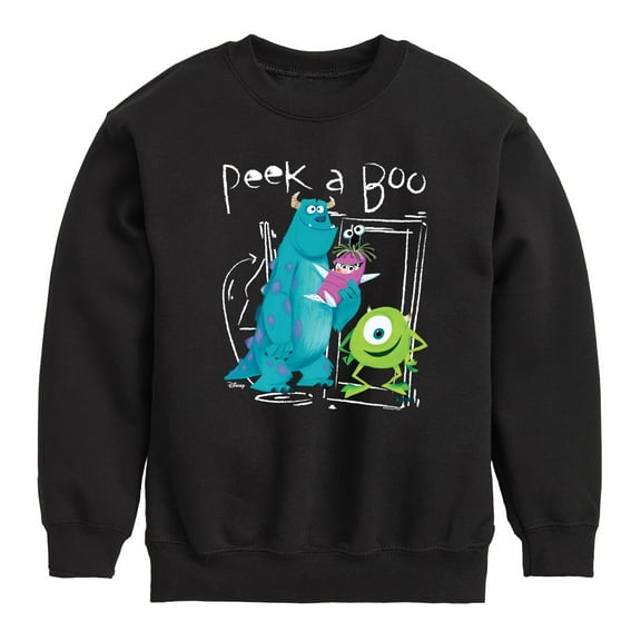 Monsters Inc. - Peek A Boo - Toddler & Youth Crewneck Fleece Sweatshirt