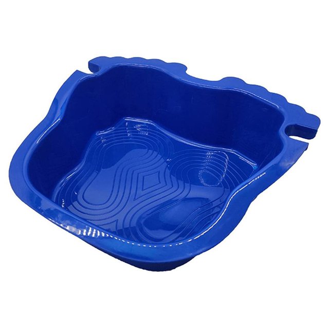 Bañera Para Pies De Piscina, Spa De Agua De Plástico Y Masaje De Pies, Lavabo Para Pies, Baño De Pies Para Remojo De Pies, Pedicura De Tobillo Para Piscina Y Piscina Vogacara CE006380-00