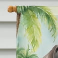 thumbnail image 3 of Weimaraner Luau House Flag, 3 of 7