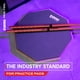 thumbnail image 5 of Drum Practice Pad Evans RealFeel, goma de mascar, soporte de 18 cm, 5 of 6