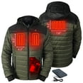 thumbnail image 4 of ActionHeat 5V Men's Poconos Battery Heated Puffer Jacket W/ Hood, 4 of 9