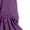 Purple, variant on Girls Musli𝗆 Dress Elegant Layer Chiffon Long Sleeve Prayer Dress Kaftan Abaya with Waistband Arabic Eid Robe 5-14Y