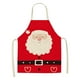 thumbnail image 2 of Delantal de Cocina Navideño para Mujeres y Padres | Tela de Lino y Poliéster Rojo | Gran Cobertura (73 X 55 Cm) | Ideal para Cocinar, Hornear, Barbacoas, Manualidades y Ropa de Trabajo Protectora., 2 of 6