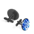 thumbnail image 2 of Flag of Israel Men's Stainless Steel Cufflinks Set for Formal Attire - Ideal for Business Meetings and Special Occasions, 2 of 6