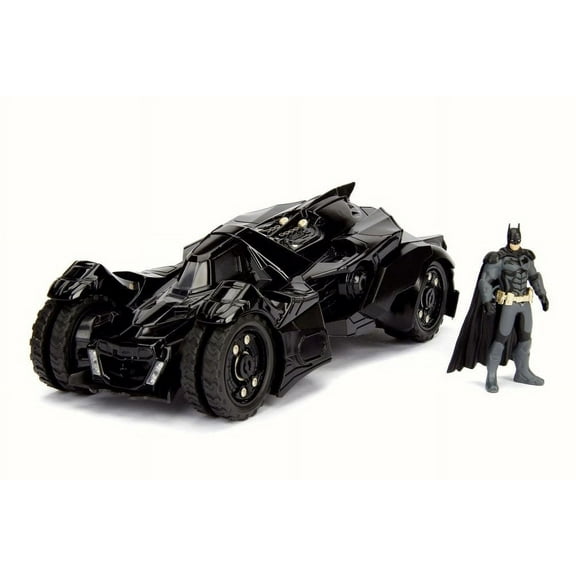 Arkham Knight Batmobile with Diecast Batman Figure 1/24 Diecast Model Car by Jada