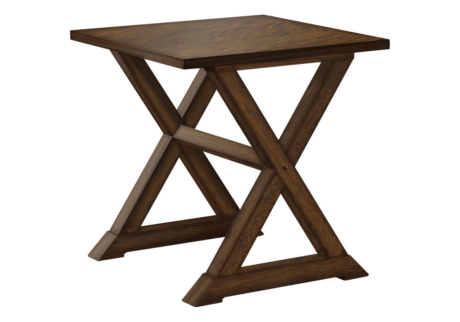 Monarch Specialties Accent Table, End, Side Table, Square, Nightstand, Bedroom, Lamp, Brown Veneer, Transitional