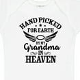 thumbnail image 4 of Inktastic Handpicked for Earth by My Grandma in Heaven Angel Wings Boys or Girls Baby Bodysuit, 4 of 5