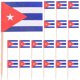 thumbnail image 1 of 100pcs Fruit Pick Cuba Flags Toothpicks Cupcake Toppers Cocktail Sticks Cupcake Decors, 1 of 2