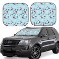 thumbnail image 1 of Balery Sailboats Anchors Parasol para parabrisas de coche de 2 piezas | Parasol plegable para parabrisas delantero de coche para la mayoría de sedanes-Large, 1 of 6