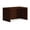 Traditional Mahogany, variant on HON Mod Laminate Desk with 1 Hanging Pedestal – 48"W x 30"D