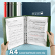 thumbnail image 2 of Carpeta de partituras musicales multicapa, modificable y no reflectante para estudiantes, clip para partituras, separador de piano de acero, núcleo interno reemplazable, 2 of 5