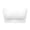 White, variant on WTOBBY Women's Wireless Front Closure Strapless Bra with Push-Up Design, Bandeau Style for Comfort, Seamless Look under Clothing, Ideal for Off-Shoulder Tops,Beige 32