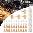thumbnail image 6 of 65Pcs/Pack Air Plasma Cutter Consumables Extend Fit For Pt-31 Lg-40 Torch Cut-30 40 50 Welding Accessories Kits Set, 6 of 9