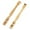 Khaki, variant on 2 Pack Bamboo Wooden Back Scratcher Massage Rollers Long Reach Therapeutic Ideal for Back Legs