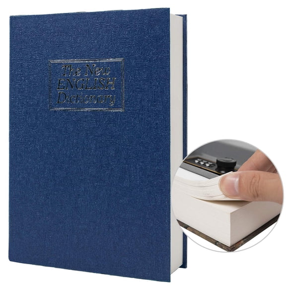 Book Safe PACOLO Real Paper Transfer con cierre de combinación