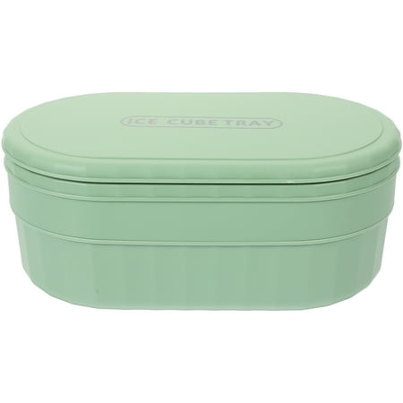 

1 Set of Lidded Ice Cube Container Refrigerator Ice Holder Dust Proof Ice Box