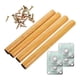 thumbnail image 4 of 4 patas de madera para muebles, patas de mesa de madera, fáciles de instalar, prácticas, con tornillos, bricolaje. 40 centímetros, 4 of 9
