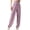 Pink, variant on SwiftWear Workout Pants for Women Summer Elastic High Waisted Straight Leg Pants Loose Fit Sports Fitness Pants S