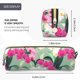thumbnail image 3 of Fotbe Orchids Flowers Estuche para Lápices de Cuero con Estampado, Estuche con Cremallera Resistente, Organizador Compacto y Elegante para Papelería, 3 of 7