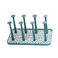 thumbnail image 3 of Escurridor de tazas, escurridor de vasos, almacenamiento de tazas con 8 ganchos desmontables Verde pequeño, 3 of 9