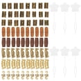 thumbnail image 3 of Tubos de cuentas para el cabello DIY para hombres y mujeres, de aleación de resina, para rastas, barba, accesorios para fiestas y citas, dorados., 3 of 14