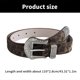 thumbnail image 3 of Retro Body Chain for Dress Stage Dancing for Women Girls Leopard Print Belt Hot Girl Easy Belt Cowboy Chain Coffee, 3 of 4