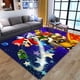 thumbnail image 2 of Alfombra 3D de Super Mario Bros para niños, duradera, lavable, no ald, dormitorio, sala de estar, estudio, decoración de habitación, recuerdos de fiesta de cumpleaños, 50x80cm zhangmengya LED, 2 of 2