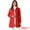 Red, variant on Women's Single Breasted Winter Outwear Trench Coat Dark Beige S