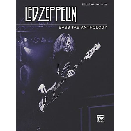 Led Zeppelin -- Bass Tab Anthology : Authentic Bass (Best Bass Tabs For Beginners)