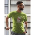 thumbnail image 2 of Cats Melt Heart Meow Quote T-Shirt Men -Image by Shutterstock, Male Small, 2 of 4