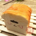 thumbnail image 2 of Kawaii Squishy Soft Emoji Toast Cute Face Bread Card Holder Slow Rising Gift Decor Random, 2 of 8