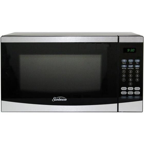 Sunbeam 0.7 cu ft Microwave, Stainless Steel