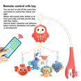 thumbnail image 2 of Baby Crib Mobile with Music Lights 360 Degree Rotation Timing Function Animals Musical Crib Mobile with Remote Control Red, 2 of 4