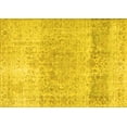 thumbnail image 1 of Ahgly Company Indoor Rectangle Persian Yellow Traditional Area Rugs, 7' x 10', 1 of 4