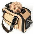 thumbnail image 2 of Pet Life ® Mystique Airline Approved Fashion Designer Travel Pet Dog Carrier w/ Pouch, 2 of 8