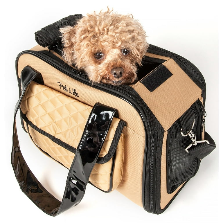 Pet Life ® Mystique Airline Approved Fashion Designer Travel Pet