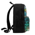 thumbnail image 5 of The Octonauts Leisure Travel Backpack Large Capacity Backpacks Bookbag Lightweight Casual Daypack Rucksack, 5 of 8