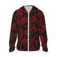 thumbnail image 1 of Fotbe Rose Chaqueta con Protección Solar UPF 50+ para Hombre y Mujer, Camisa con Capucha y Bolsillos-Medium, 1 of 7