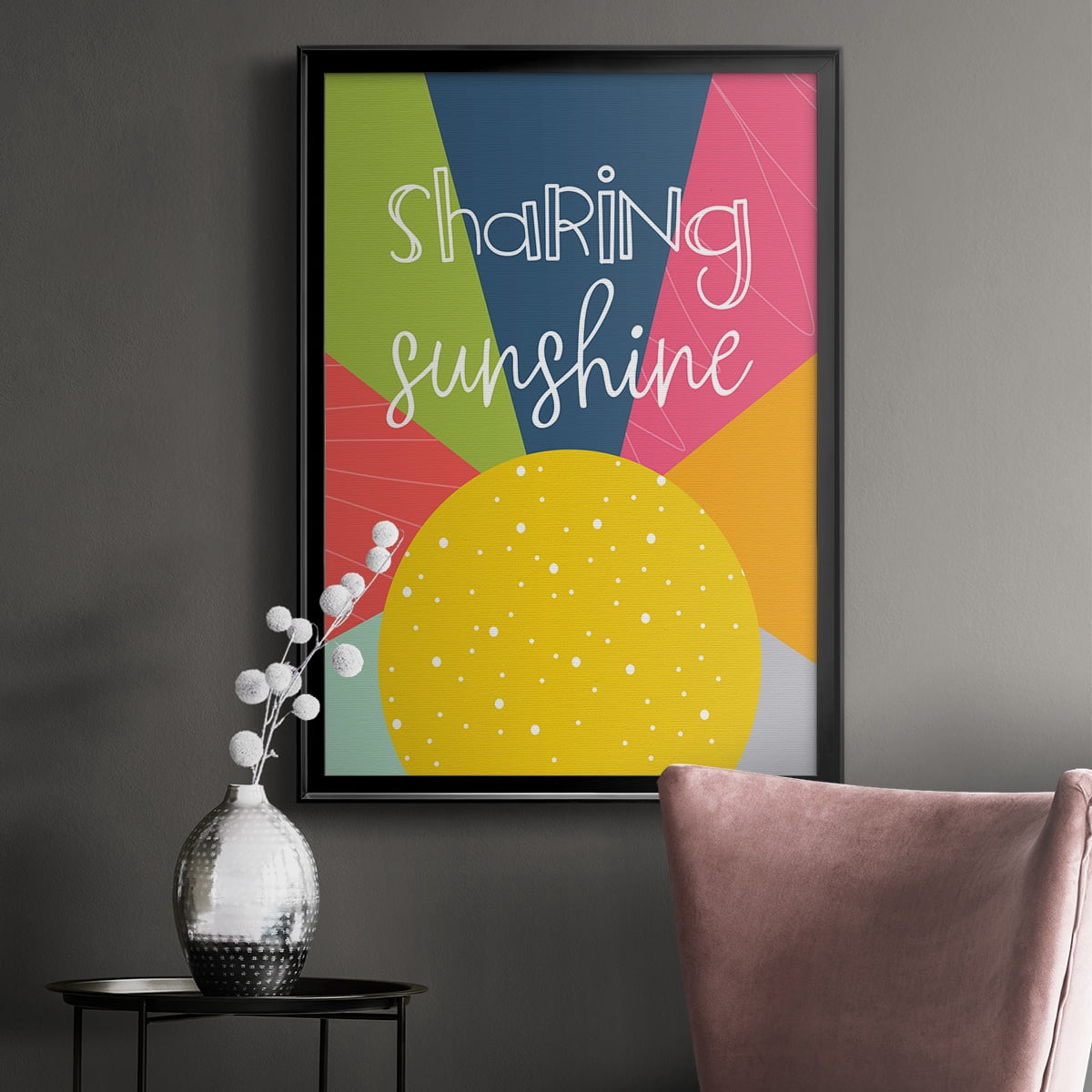 Sharing Sunshine Premium Framed Print - Ready to Hang