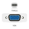 thumbnail image 2 of FRCOLOR USB 3.1 Converter Hub Silver Plastic for Signal Transmitting Type-C to VGA Cable Full, 2 of 6