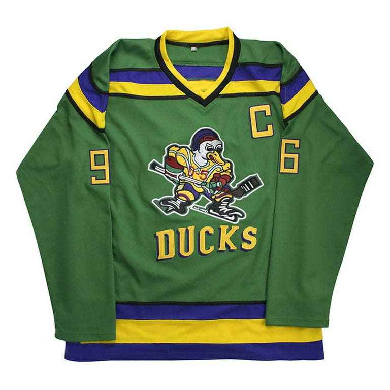 Charlie Conway #96 Mighty Ducks Movie Ice Hockey Jerseys Stitch