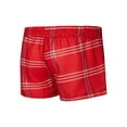 thumbnail image 3 of Women's Concepts Sport Scarlet/Gray San Francisco 49ers Petition Raglan Long Sleeve Top and Shorts Set, 3 of 3