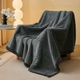 thumbnail image 4 of SPOORYYO Milk Velvet Blanket Shawl Luncheon Blanket Sofa Cover Blanket Sheet, 4 of 6