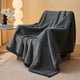 thumbnail image 4 of Manta de forro polar Sofá cama de poliéster Sherpa suave funda para el sofá para invierno y viajes, 4 of 6