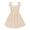 Champagne, variant on Girls Summer Dreeses Spaghetti Strap Bow Ruched Smocked Back Boho Beach Party Sundress, 4-14Y