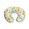 Maven Gifts: Boppy Feeding and Infant Support Pillow, White with Peaceful Jungle Slipcover and Classic Blue Elephants Slipcover - Machine Washable