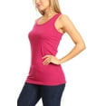thumbnail image 3 of Women's Casual Solid Sleeveless Basic Cami Tank Top, 3 of 5