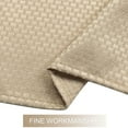 thumbnail image 5 of Short Curtain Valance, Waffle Weave Textured Valance Curtains, Waterproof Rod Pocket Half Valance Curtain for Kitchen Bathroom Cafe Living Room, 5 of 7