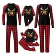 thumbnail image 4 of Ensemble de Pyjama de Noël Assorti pour Enfants Confortable et Décontracté Col Rond Manches Longues Pantalon Long Vêtements de Famille Pyjamas, 4 of 4