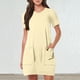 thumbnail image 2 of Vestido deportivo sin mangas para mujer, para tenis: bolsillos integrados, cuello en U, mezcla de poliéster, tallas S-XXL., 2 of 5